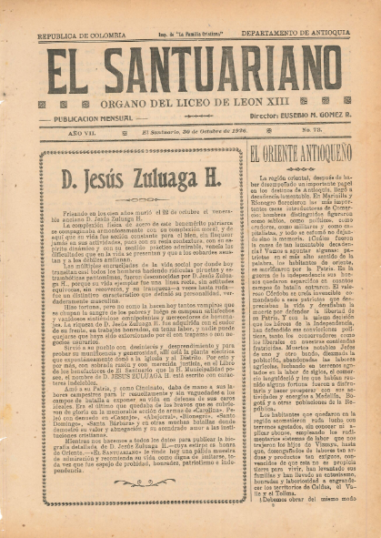 73 EL SANTUARIANO_Octubre 1926